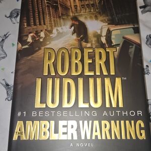 The Ambler Warning by Robert Ludlum Hardcover